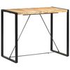 vidaXL Baro stalas, 140x70x110cm, mango medienos masyvas