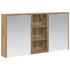 vidaXL Vonios spintos komplektas 3 vnt. 116 x 16 x 62,5 cm