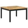 vidaXL Kavos staliukas Balinta ir juoda 60 x 60,5 x 36 cm