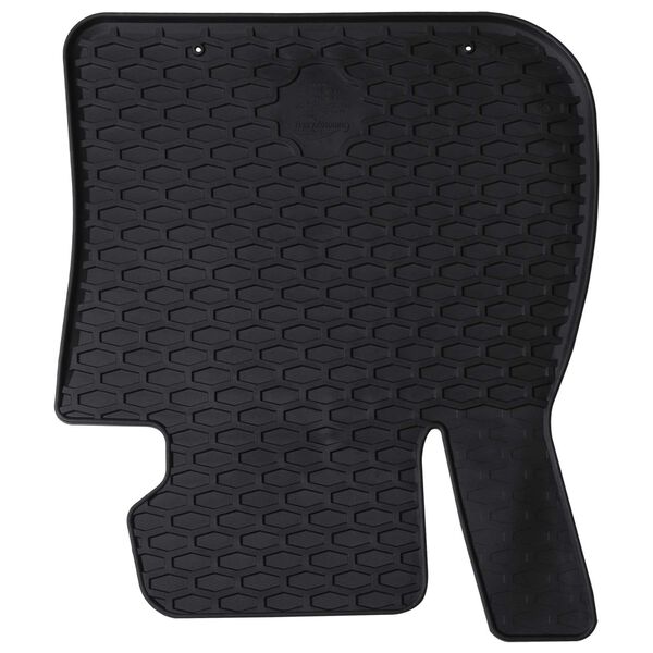 vidaXL Automobilių kilimėlis 4 pcs Juoda tinkamas BMW 1er 2017- Guma