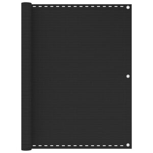 vidaXL Balkono pertvara, antracito spalvos, 120x300cm, HDPE