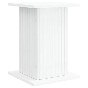 vidaXL Augalų stovas Balta 30,5 x 30 x 43 cm Apdirbta mediena