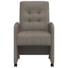 vidaXL Valgomojo Kėdės su Ratukais 2 pcs Pilka 57 x 67 x 98 cm