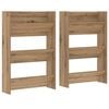 vidaXL Batu skrynia 2 vnt. 60 x 18 x 90 cm Apdirbta mediena