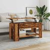 vidaXL kavos staliukas Old Wood 101x49x52 cm Engineered Wood