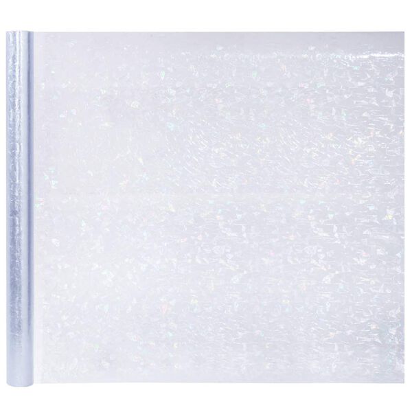 vidaXL Langų plėvelės, 5vnt., PVC, matinės, 3D vaivoryk&scaron;tės ra&scaron;tas