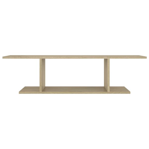 vidaXL Sieninė televizoriaus spintelė, ąžuolo spalvos, 103x30x26,5cm