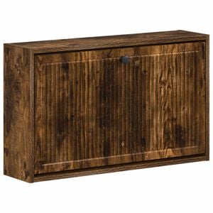 vidaXL Sieninis batų kabinetas EDE 71 x 17 x 43 cm Apdirbta mediena