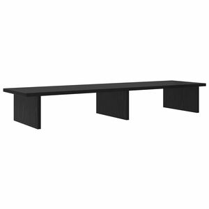 vidaXL Monitoriaus laikiklis Juodojo ąžuolo 100 x 27 x 15 cm