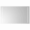 vidaXL LED vonios veidrodis Skaidrus 60 x 30 cm grūdintas stiklas