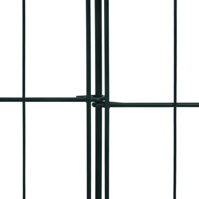 vidaXL Sodo tvoros rinkinys, žalios spalvos, 99,6x79,8cm