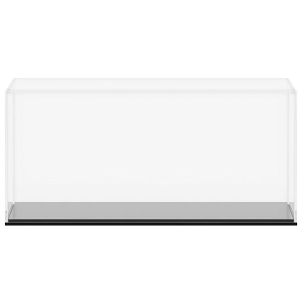 vidaXL Eksponavimo dėžė, skaidri, 30x15x14cm, akrilas