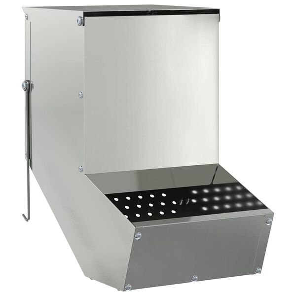 vidaXL Triu&scaron;ių &scaron;ėrimo priemonė Sidabro 17,5 x 26 x 28,5 cm