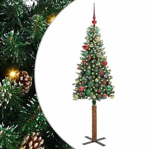 vidaXL Lieknas Kalėdų eglutė Žalia 150 cm PVC ir kietasis pu&scaron;ų medis