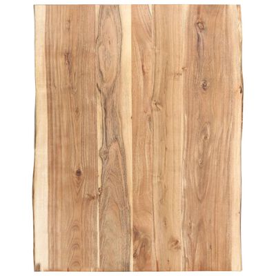 vidaXL Stalviršis, 80x(50-60)x3,8cm, akacijos medienos masyvas