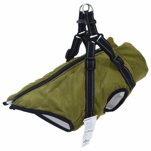vidaXL &Scaron;uns Kailinis Armijos Žalia L36 Fleece ir poliesteris