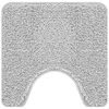 vidaXL Antisklidus vonios kilimėlių rinkinys 2 pcs Pilka PP