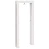 vidaXL Lauko du&scaron;as 226 cm Balta