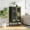 vidaXL Highboard Olive Green 68x39x123 cm Plienas