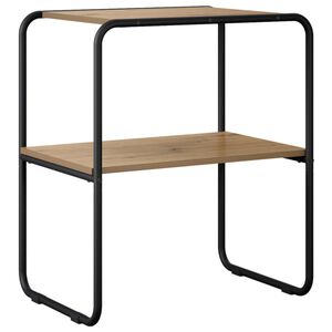 vidaXL Konsolinis stalas Artisano ąžuolo 60 x 42,5 x 70 cm