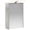 vidaXL Vonios veidrodžio spinta Betono pilka 43 x 16 x 62.5 cm