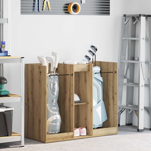 vidaXL Golfo spinta Paprastas Amatininkų ąžuolas 102 x 45 x 85,5 cm