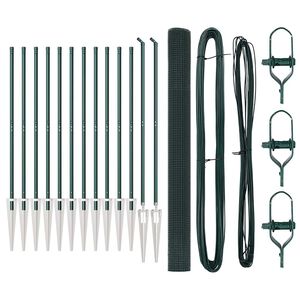 vidaXL Tvorelės stulpas Žalia