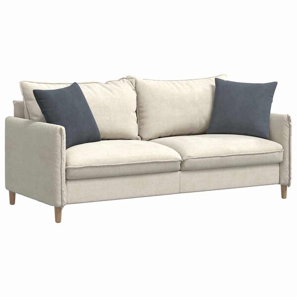 vidaXL Sofa Pagalvės 2 pcs Tamsiai pilka 45 x 45 cm Kordūrinis audinys