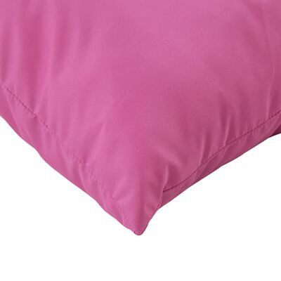 vidaXL Palečių pagalvėlės, 2vnt., rožinės spalvos, oksfordo audinys