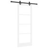 vidaXL Slankios durys Balta 83 x 211 cm