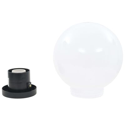 vidaXL LED lempos, rutulio formos, 2vnt., sferiniai, 20cm, PMMA