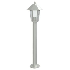 vidaXL Lauko &scaron;viestuvas, sidabrinis, 80cm,nerūdijantis plienas