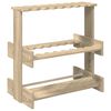 vidaXL Biliardo lazdos stovas Apdirbta mediena 60 x 35 x 60 cm