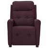 vidaXL Atlo&scaron;iamas krėslas, violetinės spalvos, audinys