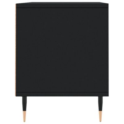 vidaXL Televizoriaus spintelė, juoda, 100x34,5x44,5cm, mediena