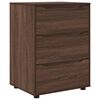 vidaXL Oppbevaringsskap 60 x 48 x 81 cm Apdirbta mediena Rudas ąžuolas