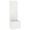 vidaXL Sodo privatumo ekranas &bdquo;Fretwork&ldquo; Balta 50 x 32 x 150 cm