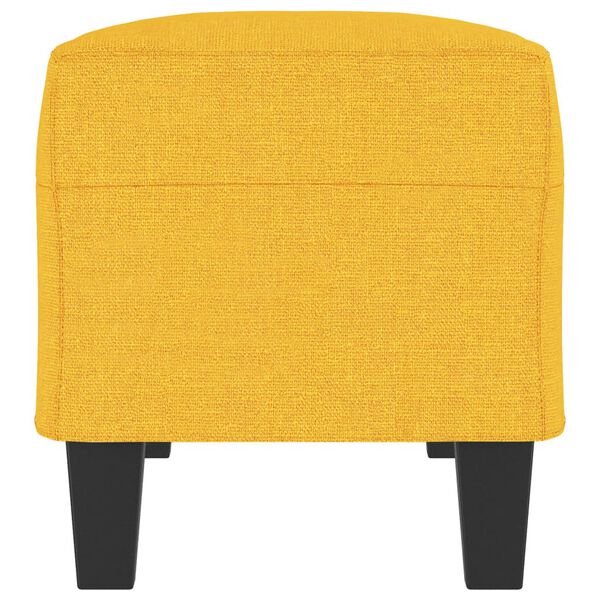 vidaXL Suoliukas, &scaron;viesiai geltonos spalvos, 100x35x41cm, audinys