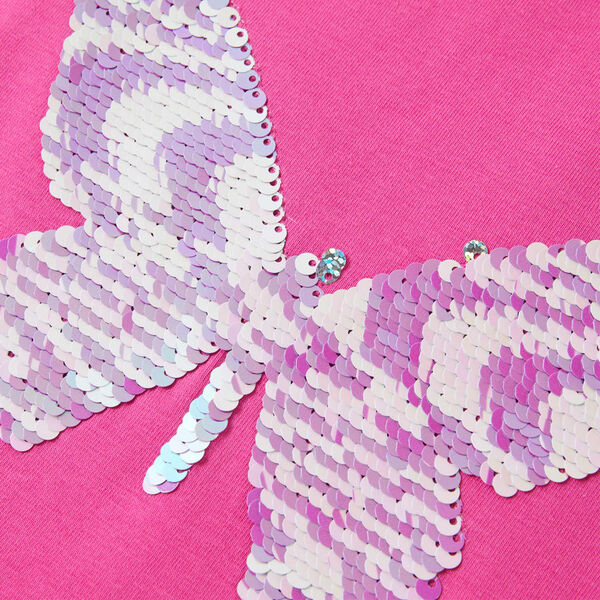 Vaiki&scaron;ki mar&scaron;kinėliai trumpomis rankovėmis, rožiniai, 116 dydžio