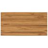 vidaXL Stalo vir&scaron;us 100 x 50 x 3,5 cm Stačiakampio Kieto teka medžio