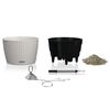 LECHUZA Pakabinamas vazonas NIDO Cottage 35 ALL-IN-ONE, pilkas
