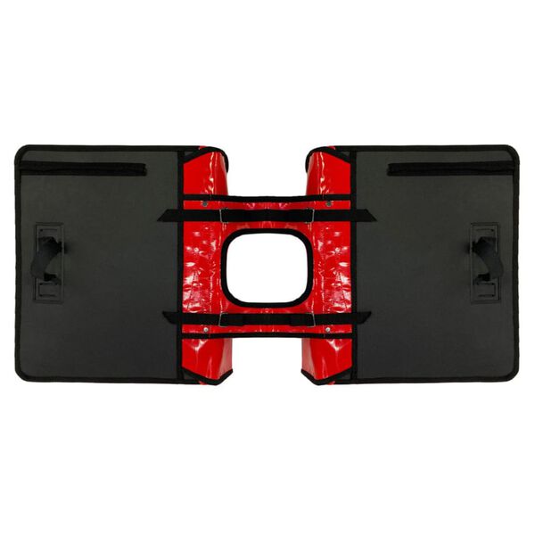 Willex Dviračio krep&scaron;iai Tarpaulin, raudonos spalvos, 52l