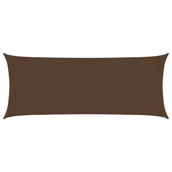 vidaXL Uždanga nuo saulės, rudos spalvos, 2x4,5m, HDPE, 160g/m&sup2;