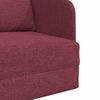 vidaXL Sofa lova 60cm Vyno raudona audinys