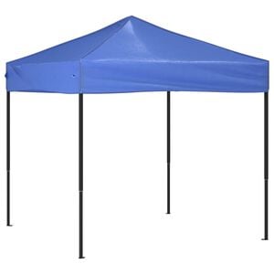 vidaXL Sulankstoma proginė palapinė, mėlynos spalvos, 2x2m