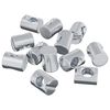 vidaXL Cilindrinės veržlės 12 pcs Sidabro M6 x 13 mm Metalas