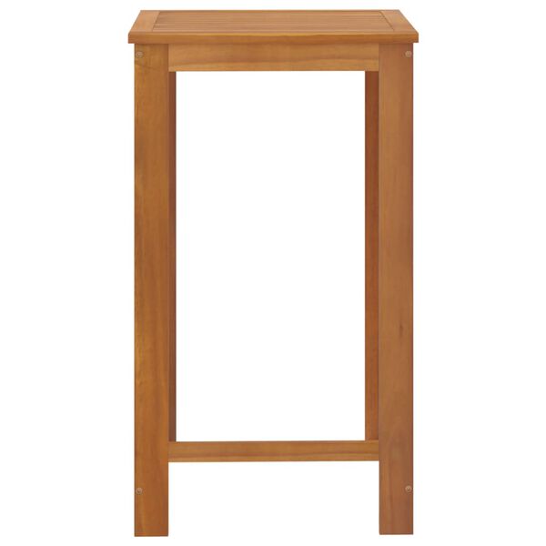 vidaXL Sodo baro baldų komplektas, 3 dalių, rudos spalvos