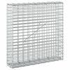 vidaXL Gabionas su 3,5 mm viela ir 5x2,5 cm tinkleliu 50x10x50 cm