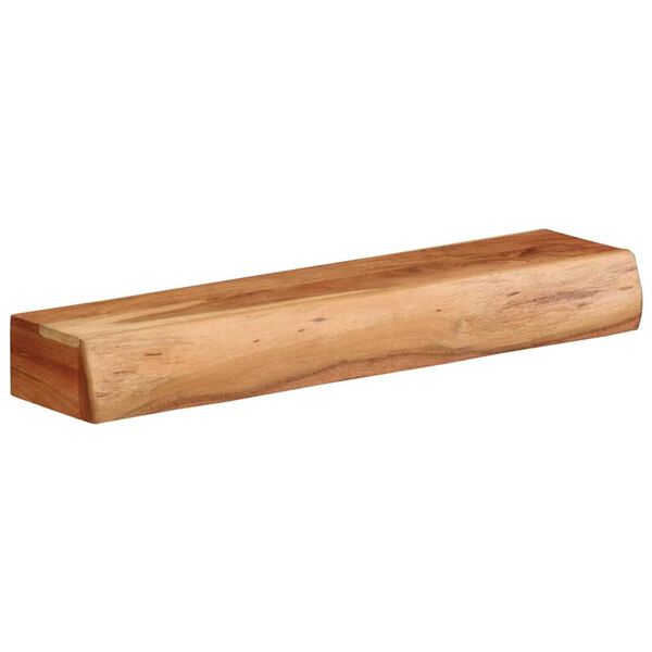 vidaXL Sieninės lentynos, 2vnt., 60x17x8cm, akacijos masyvas