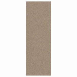 vidaXL Durų kilimėlis Bežinė ir juoda 120 x 350 cm 100% poliamidas